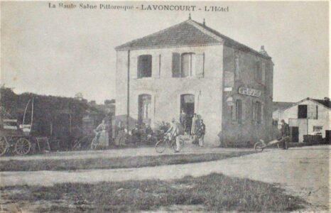 image d'archive de la gare de Lavoncourt
