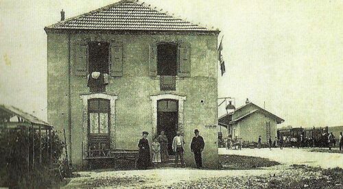 image d'archives du domaine de la gare