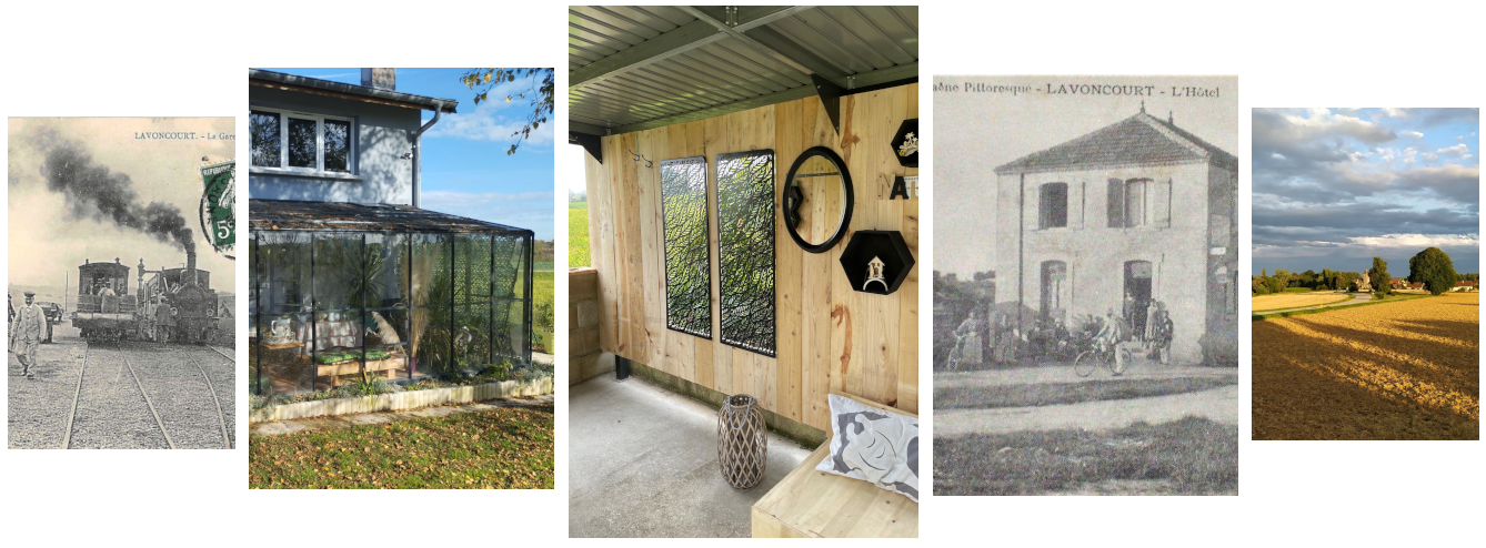 Galerie d'images projet de gîte domaine de la gare de Lavoncourt