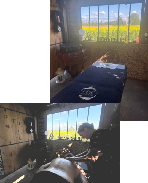 Massage au domaine de la gare