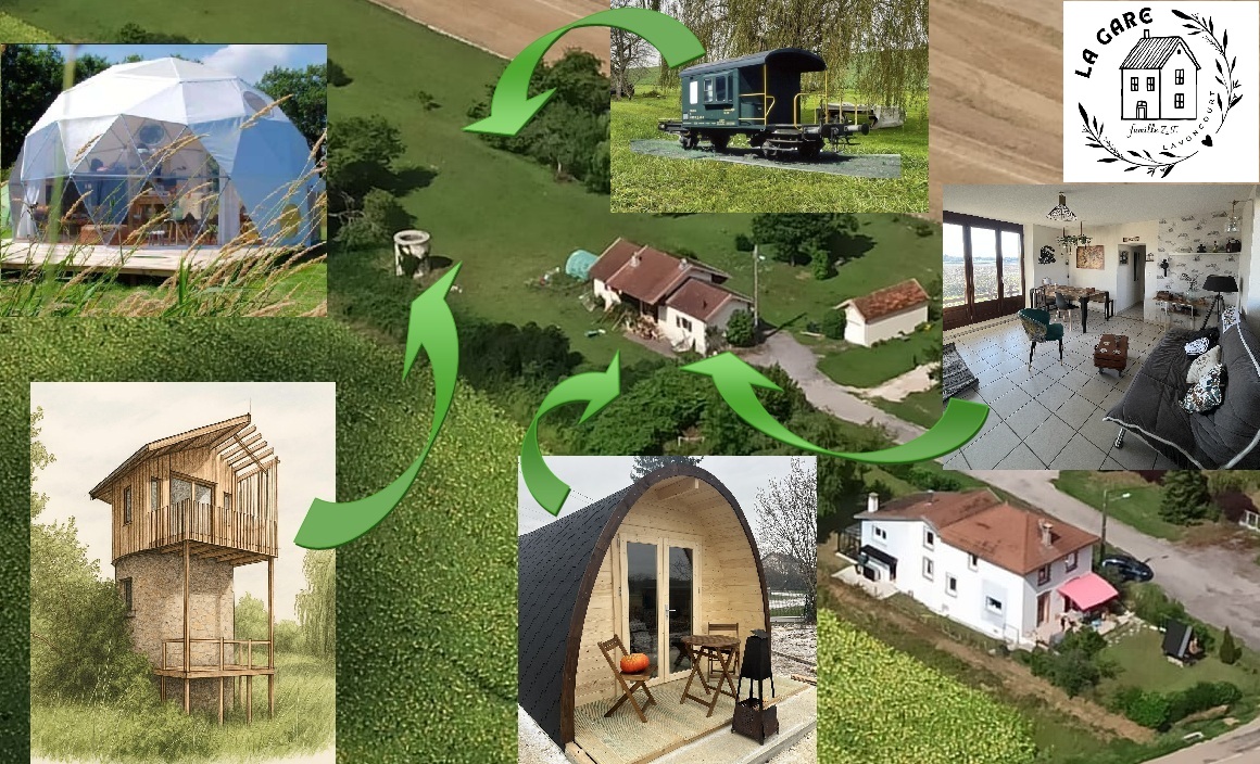 hébergements insolites en pleine nature en Haute-Saône